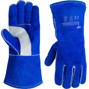 Men’s Split Cowhide Safety Cuff Welder (IT-107)