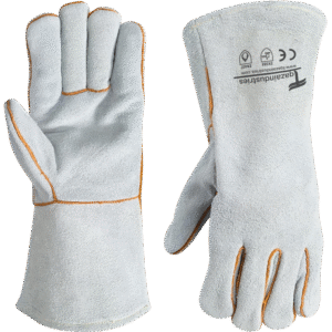 Men’s Split Cowhide Safety Cuff Welder (IT-109)