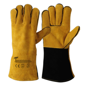 Welding Gloves YELLO WITH BLACK (IT-112)