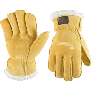 Women’s Deerskin Leather Elasticized Wrist (IT-228)